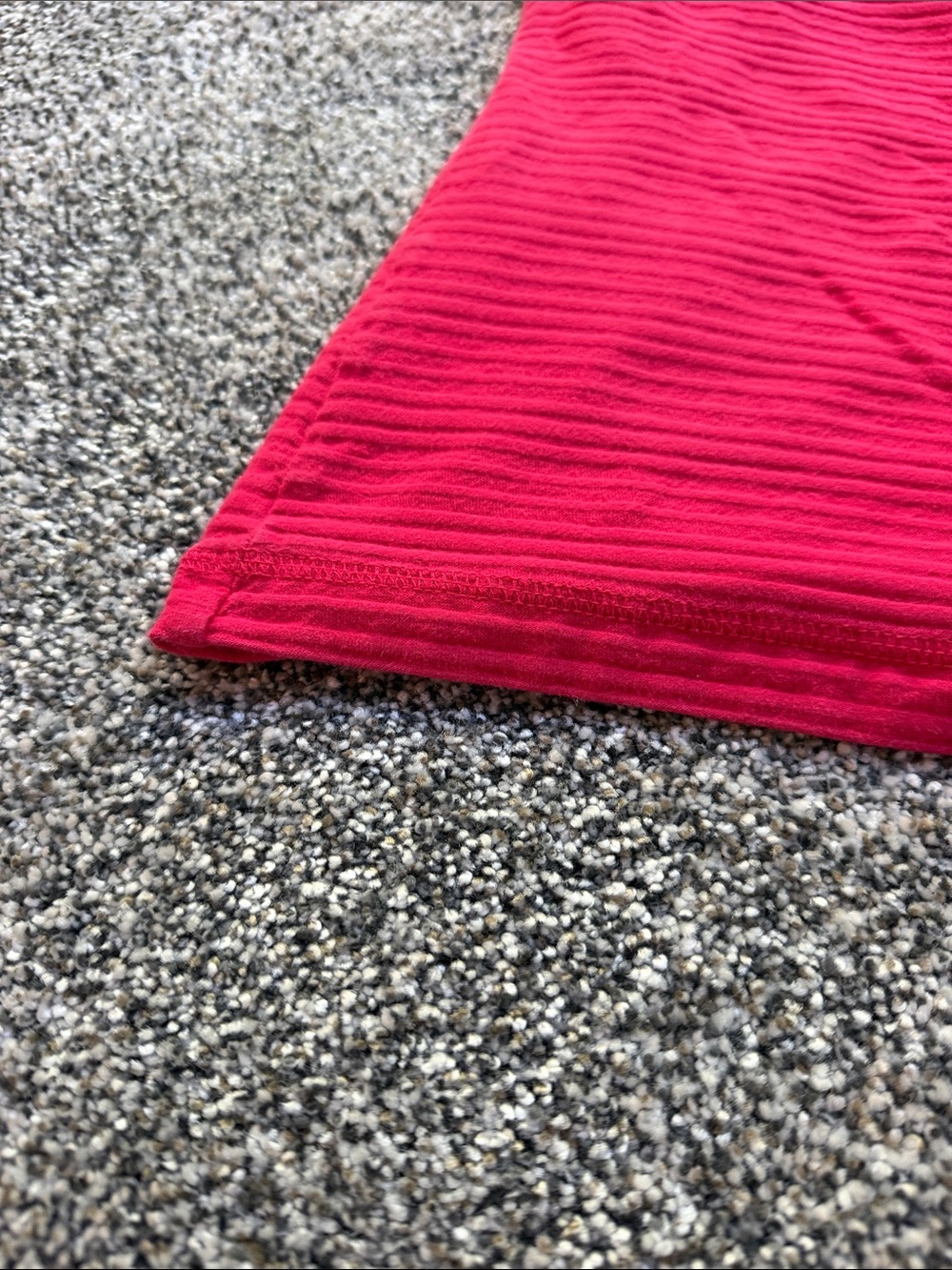 Danskin Now Hot Pink Ribbed Racerback Tank - Picture 2 of 3